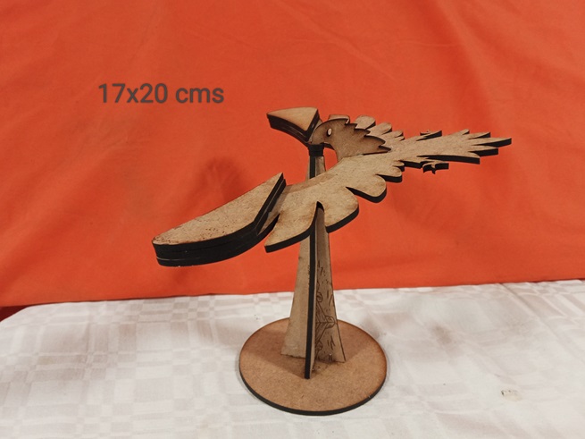 Adorno pajaro en equilibrio