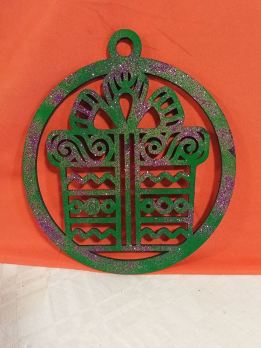 Bola navidad cajita de regalo 3