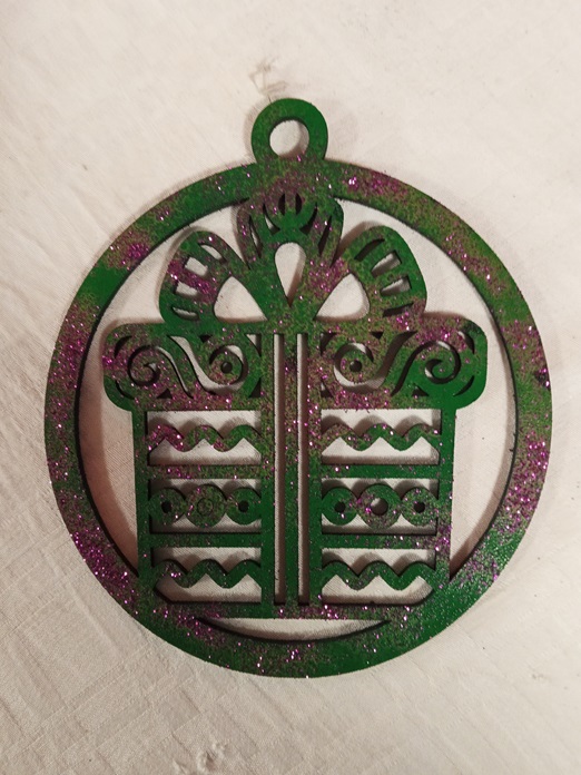 Bola navidad cajita de regalo 4