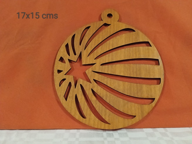 Bola navidad estrella