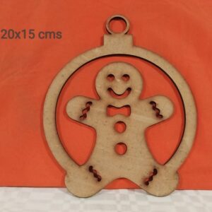 Bola navidad muñeco de jengibre