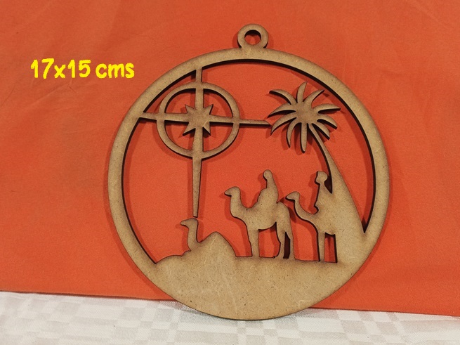 Bola navidad reyes estrella