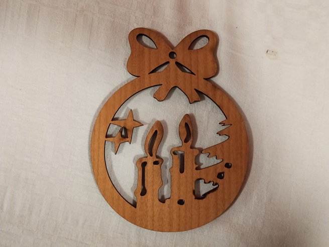 Bola navidad velas 2