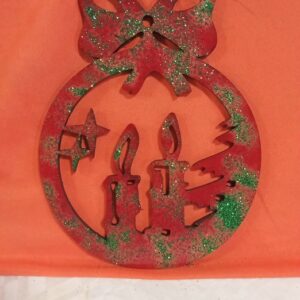 Bola navidad velas 3