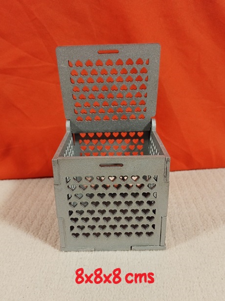 Caja regalo corazones