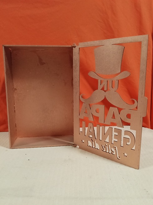 Caja regalo para papa personalizada 2