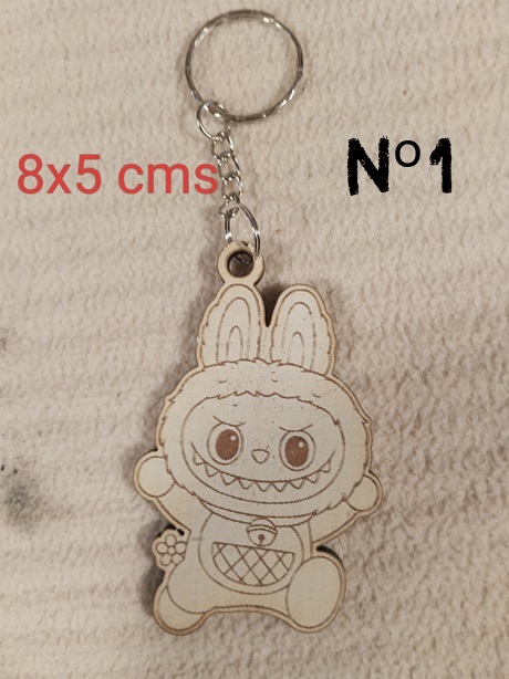 Llaveros de Labubu 1