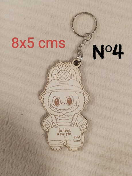 Llaveros de Labubu 4
