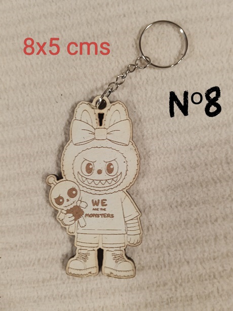 Llaveros de Labubu 8