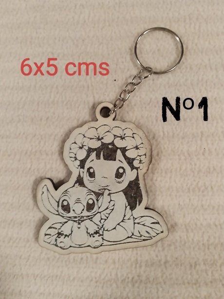 Llavero de Lilo y Stitch 1