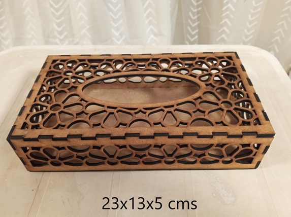 Portapañuelos decorado