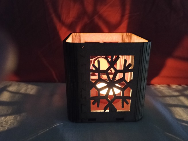 Portavelas 4 diseños navideños 2