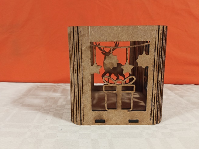 Portavelas 4 diseños navideños 8