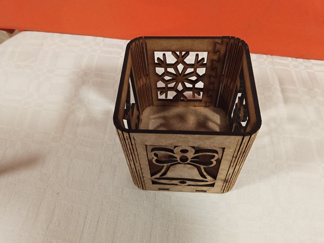 Portavelas 4 diseños navideños 9