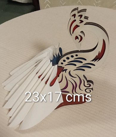 Servilletero faisan 2 capas 3