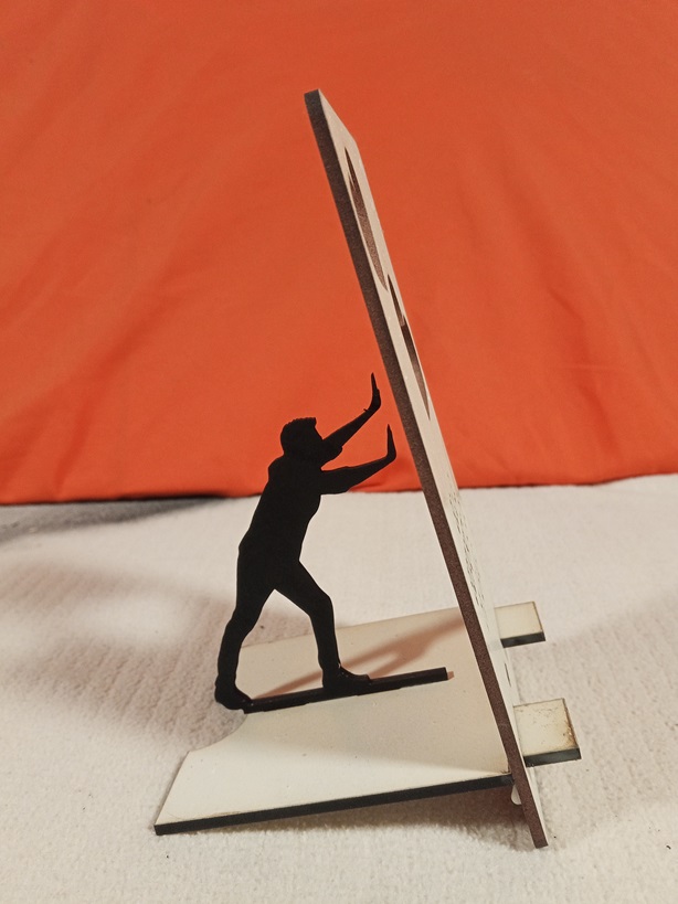 Soporte movil 2 corazones 2