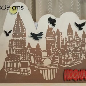 Adorno pared castillo de Hogwarth