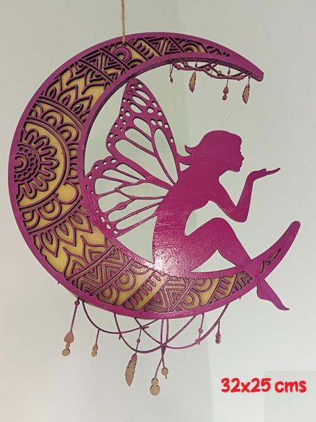 Atrapasueños campanilla 2 capas