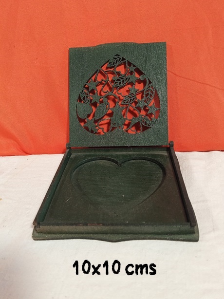 Caja anillos boda estrellas