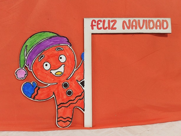 Figura navidad esquina galleta de Jengibre 3