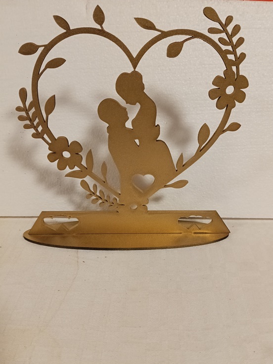 Figura novios corazon para siempre 2