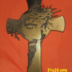 Adorno pared Cruz moderna