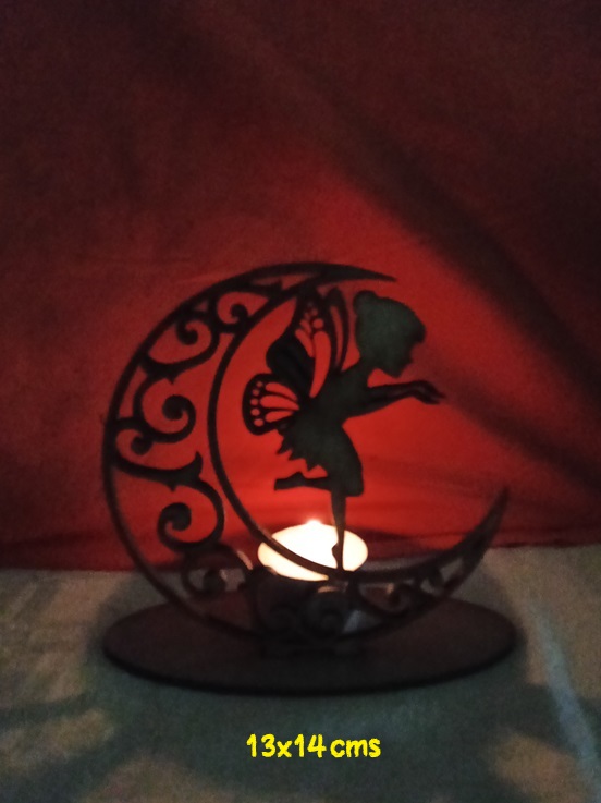 Portavelas hada Campanilla luna