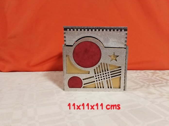 Cofre caja regalo futurista