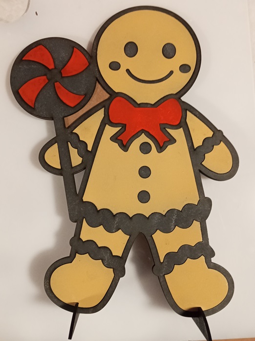 Galleta de jengibre grande con juguete 2