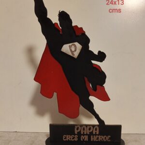 Figura papa eres mi heroe