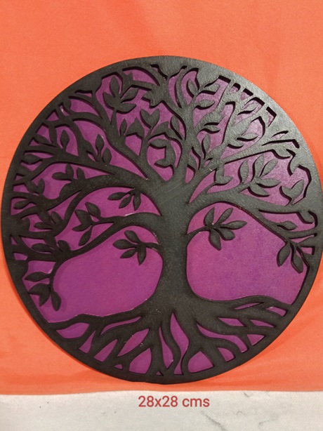 Mural árbol de la vida doble capa