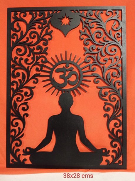 Mural Chakra sobre Buda