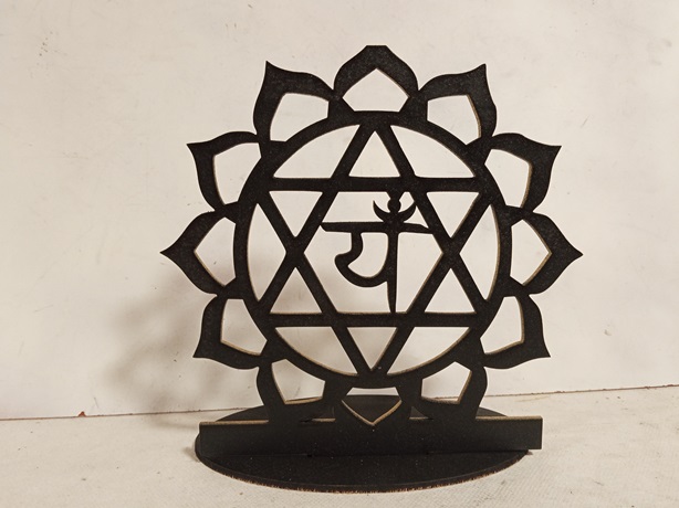 Portavelas Anahata el chakra corazon 2