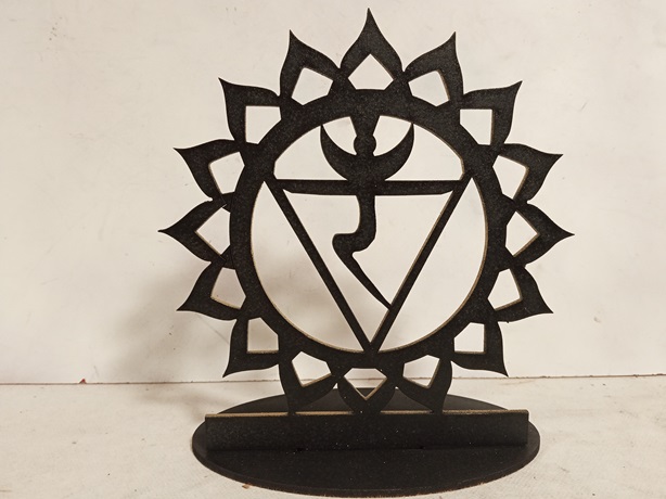 Portavelas Manipura chakra del plexo solar 2