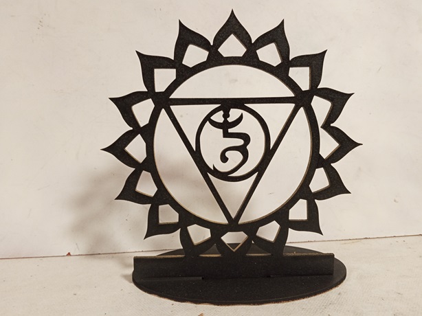 Portavelas Vishuddha el chakra de la garganta 2