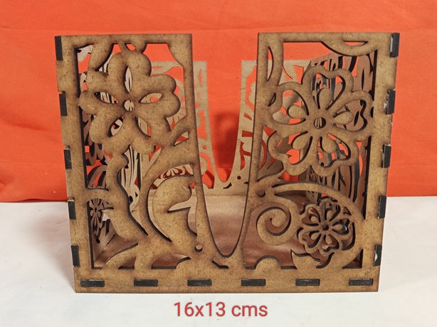 Servilletero cuadrado barroco