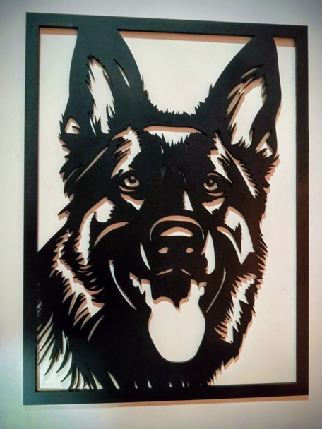 Mural pared pastor Aleman 2