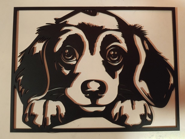 Mural pared Setter-Cocker 2