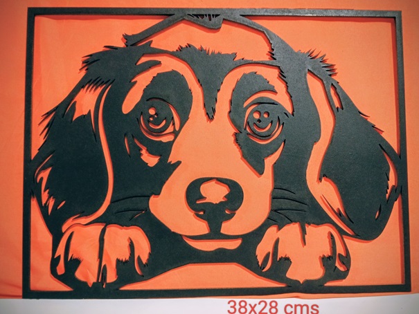 Mural pared Setter-Cocker