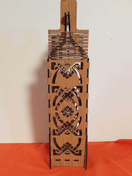 Caja portavinos barrotes y libertad 2