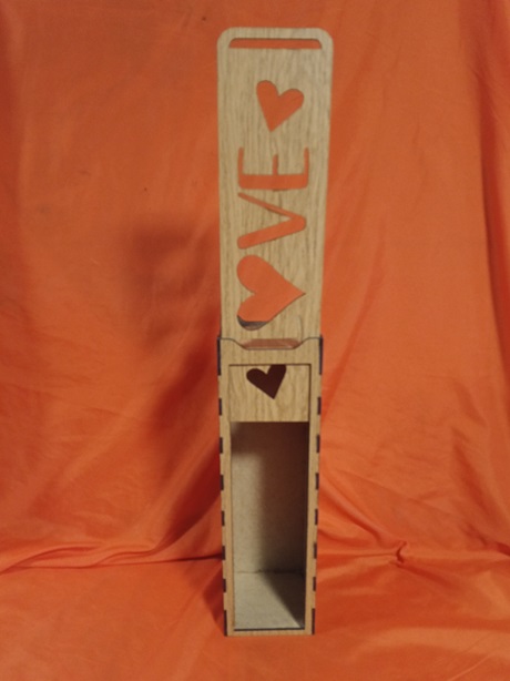 Caja portavinos love tapa corredera 2
