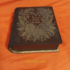 Caja regalo con cierre personalizada