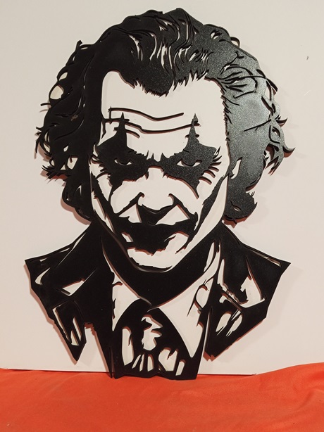 Mural de el Joker en 2 capas 2