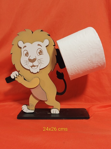Portarrollos papel leon