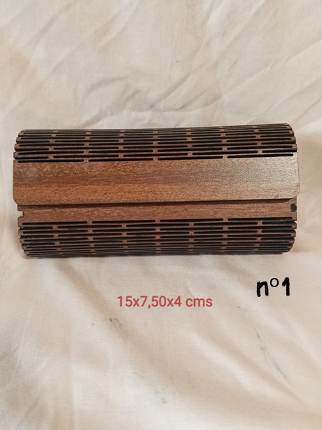 Portagafas madera flexible 2 colores