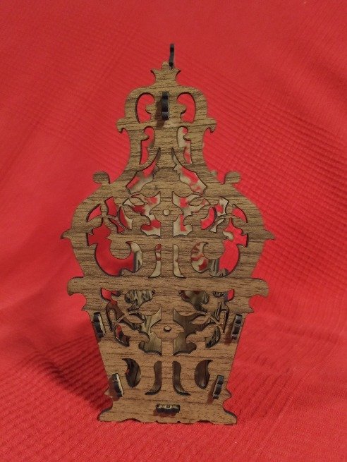 Cesta madera barroca 4