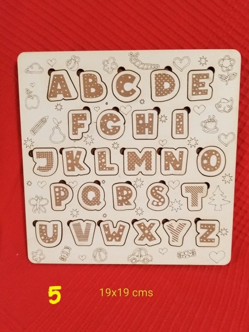 Puzzle madera abecedario