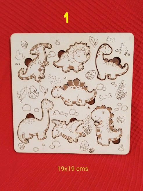 Puzzles infantiles de madera