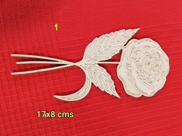 Flor grabada 1
