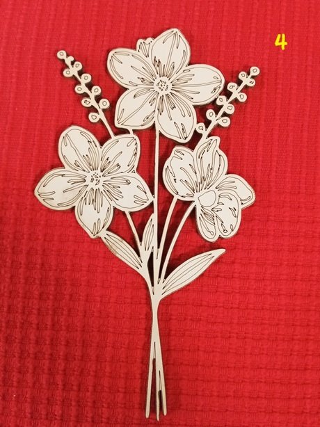 Flor grabada 4